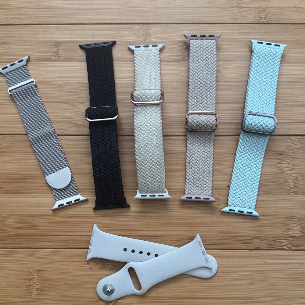 Apple Watch Bands Set of 6 bands.